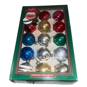 Vintage Pyramid Christmas ornaments bulbs